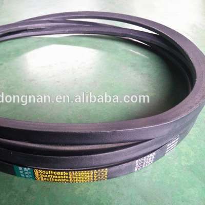 Banded belt rubber v-ribbed belt