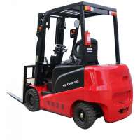 New Battery Operated 2.0T Electric Counter Balance Forklift Truck with Solid Rubber Tire