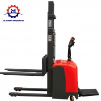 Electric forklift standing forklift with solid tires